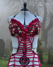 Load image into Gallery viewer, Hourglass Web dress