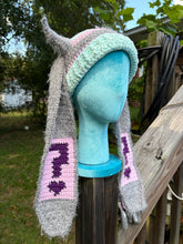 Load image into Gallery viewer, ¿ demon bunny beanie ? * 21-22”
