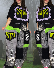 Load image into Gallery viewer, Adjustable small-xl lounge pants : scream

