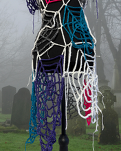Load image into Gallery viewer, M-L dew drop spiderweb dress
