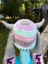 Load image into Gallery viewer, ¿ demon bunny beanie ? * 21-22”
