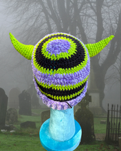 Load image into Gallery viewer, horny beanie * 22”
