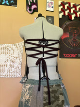 Load image into Gallery viewer, M-2XL corset back tube top
