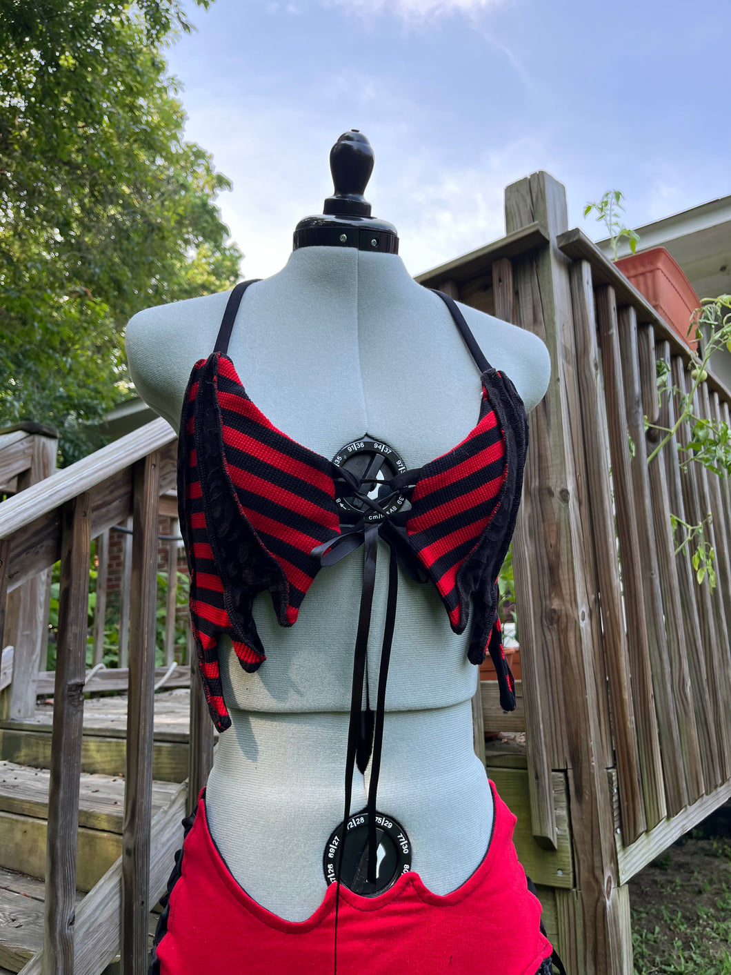 B cup • bat wing top