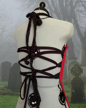 Load image into Gallery viewer, S-Xl hybrid spiderweb top
