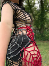 Load image into Gallery viewer, Medium- xl spiderweb dress
