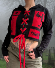 Load image into Gallery viewer, Medium/large cropped jacket
