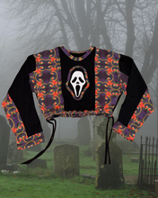 Load image into Gallery viewer, Medium Scream cropped long sleeve
