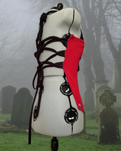 Load image into Gallery viewer, S-Xl hybrid spiderweb top
