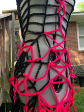 Load image into Gallery viewer, XS-Small spiderweb dress
