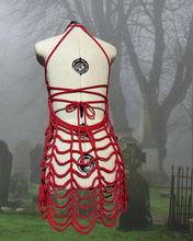 Load image into Gallery viewer, Medium short Orb Weaver dress
