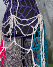Load image into Gallery viewer, M-L dew drop spiderweb dress
