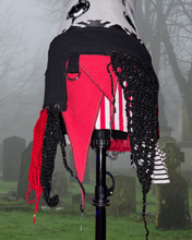 Load image into Gallery viewer, dark fae wrap skirt
