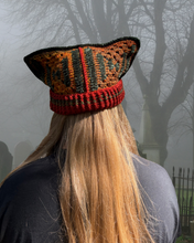 Load image into Gallery viewer, Kitty beanie 24-25”
