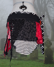 Load image into Gallery viewer, dark fae wrap skirt
