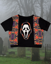 Load image into Gallery viewer, Small scream fitted cropped t
