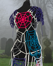 Load image into Gallery viewer, M-L dew drop spiderweb dress
