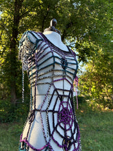 Load image into Gallery viewer, Small-large spiderweb dress
