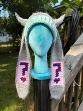 Load image into Gallery viewer, ¿ demon bunny beanie ? * 21-22”

