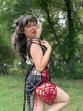 Load image into Gallery viewer, Medium- xl spiderweb dress
