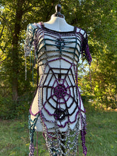 Load image into Gallery viewer, Small-large spiderweb dress

