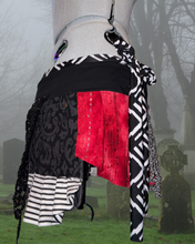 Load image into Gallery viewer, dark fae wrap skirt
