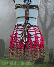 Load image into Gallery viewer, Hourglass Web dress
