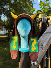 Load image into Gallery viewer, ¿ demon bunny beanie ? * 21-22”
